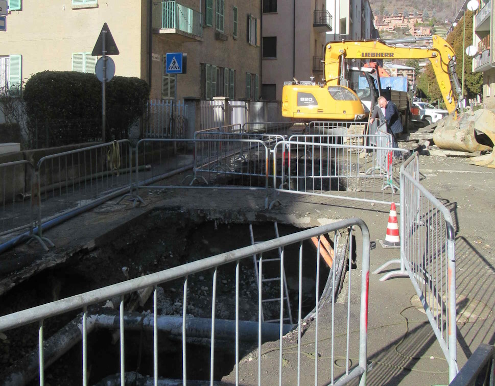 Aggiornamento della situazione di via Monte Vodice