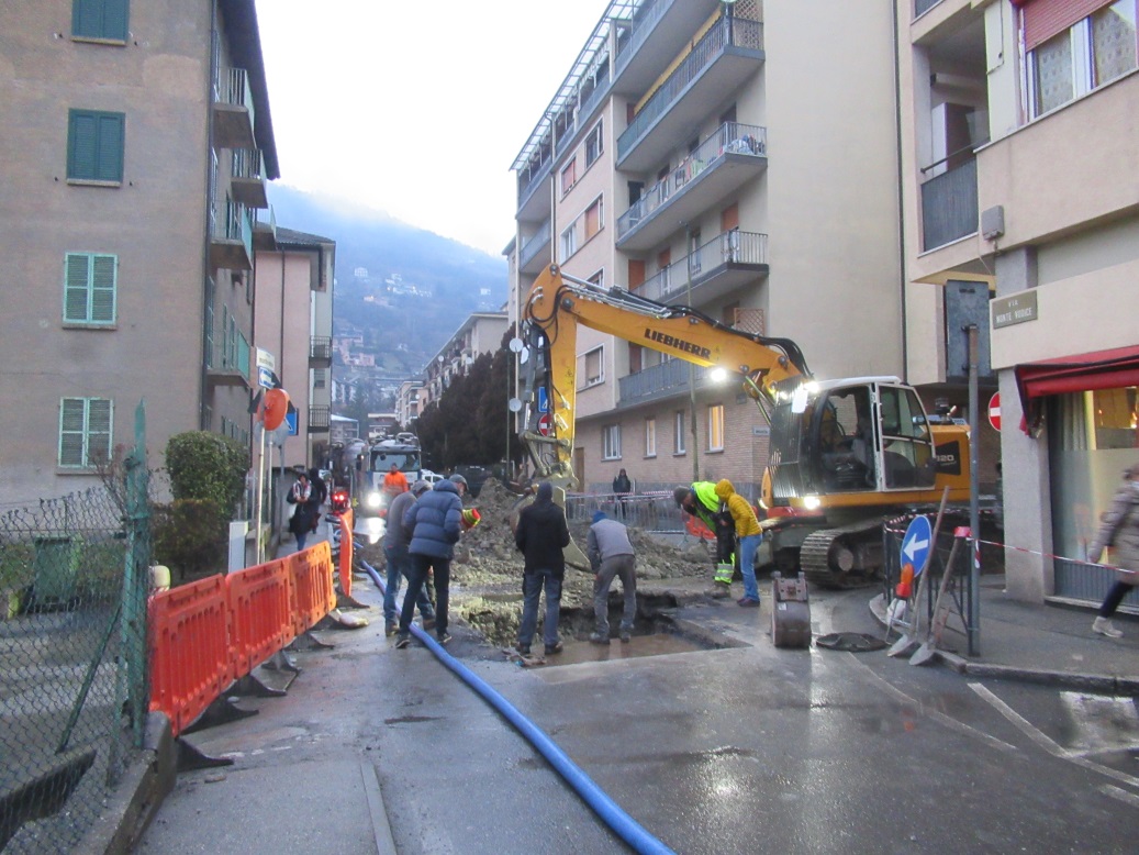 Modifiche alla viabilità nella zona di via Monte Vodice per lavori alla rete fognaria