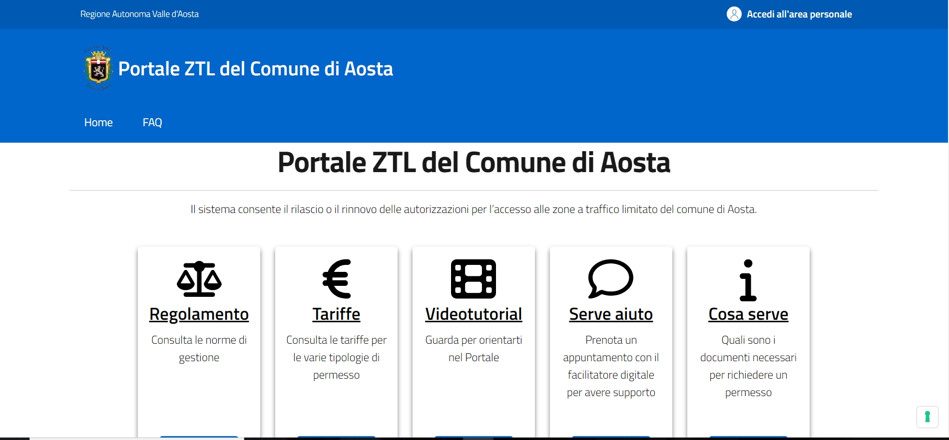 Dal 2 aprile attivo il nuovo portale per la gestione dei permessi Ztl