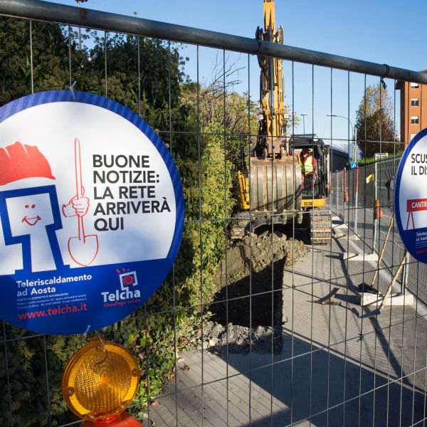 Teleriscaldamento: lavori in via Montmayeur dal 22 settembre al 10 ottobre